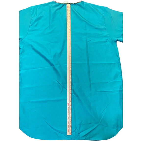 Gold Coast 2X Womens Sleep Shirt Night Dress Silky Feel Pajamas Short‎ Sleeves - Picture 5 of 6